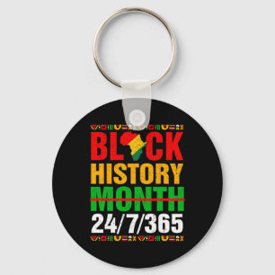 Black History Month 247365 African American Men Wo Keychain