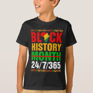 Black History Month 247365 African American Men Wo T-Shirt