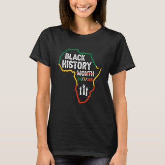 Black History Month 247365 African Melanin Black P T-Shirt