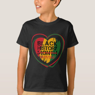 Black History Month 247365 African Melanin Black P T-Shirt