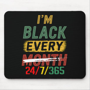 Black History Month 247365 African Melanin Pride A Mouse Pad