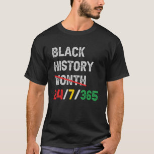Black History Month 247365 Culture Confidence Kind T-Shirt