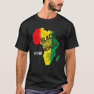 Black History Month 247365 Melanin 2022 T-Shirt