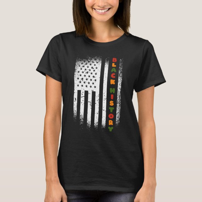 Black History Month 247365 Pride African American  T-Shirt (Front)