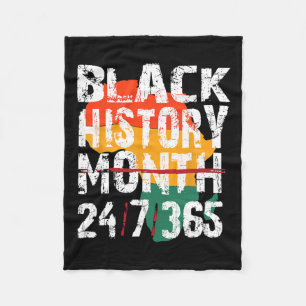 Black History Month 247365 Shirt Africa For Men Wo Fleece Blanket