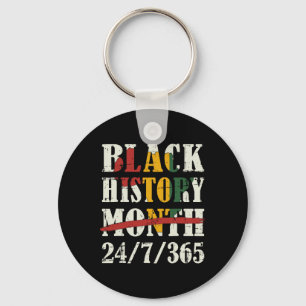 Black History Month 247365 With African Map Flag  Keychain