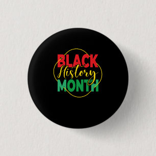 Black History Month (2) 1 Inch Round Button