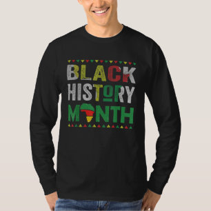 Black History Month 365 Special Patriotic Afro Ame T-Shirt