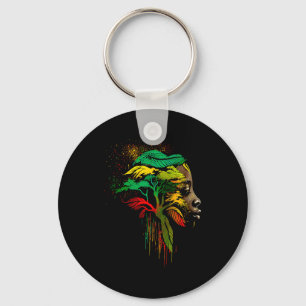 Black History Month African American Ancestors R T Keychain