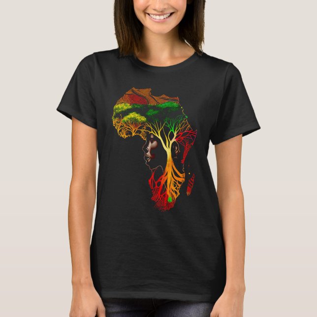 Black history month  African American Ancestors' r T-Shirt (Front)