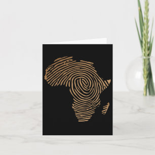 Black History Month African American  Card