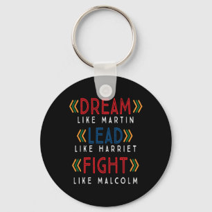 Black History Month African American Country Art Keychain