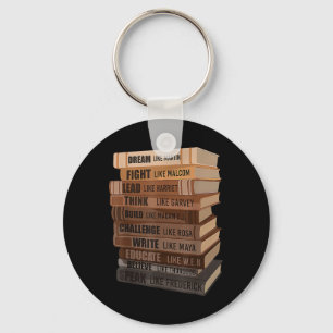 Black History Month African American Country Celeb Keychain