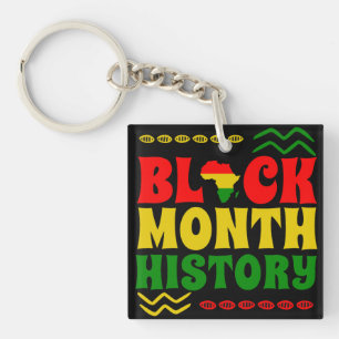 Black History Month, African american Keychain