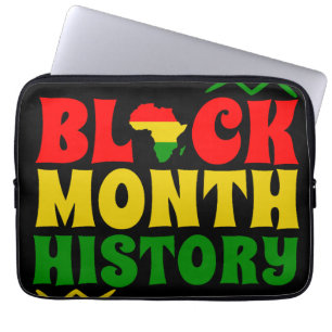 Black History Month, African american Laptop Sleeve