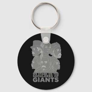 Black History Month African Heritage Forgotten Inv Keychain