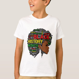 Black History Month African Quote Graphic Women Gi T-Shirt