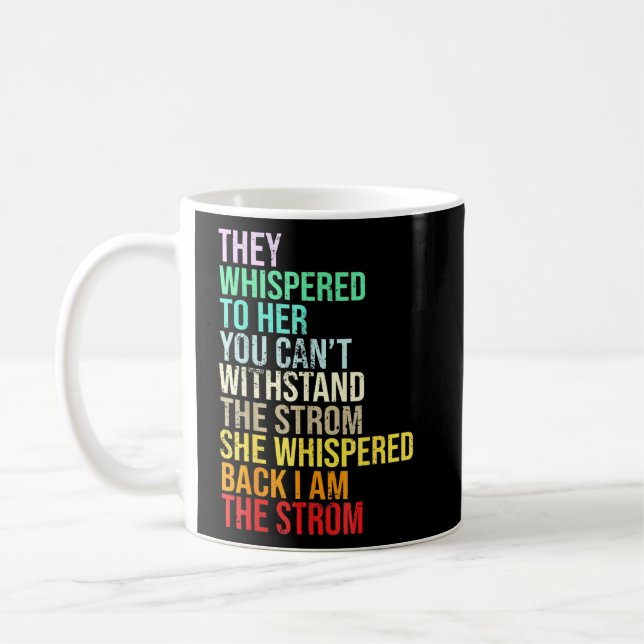 Black History Month  African Woman Afro I Am The S Coffee Mug (Left)