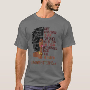 Black History Month African Woman Afro I Am The St T-Shirt