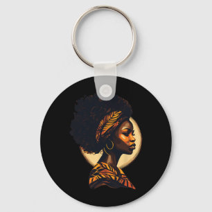 Black History Month - African Woman  Keychain