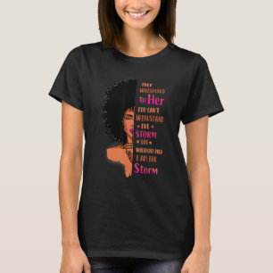 Black History Month African Woman She Whispered Ba T-Shirt