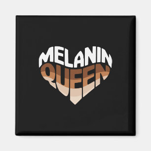 Black History Month Afro African American Melanin  Magnet