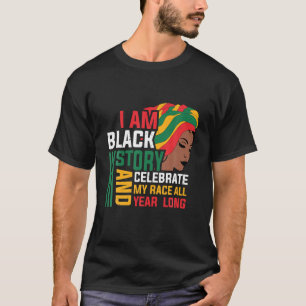 Black History Month, Afro American Celebration All T-Shirt