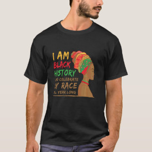 Black History Month Afro Women African Art Long Sl T-Shirt