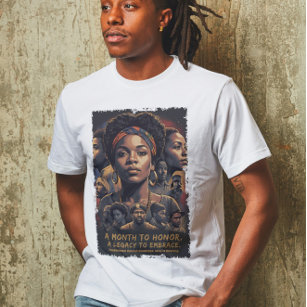 Black History Month Apparel T-Shirt