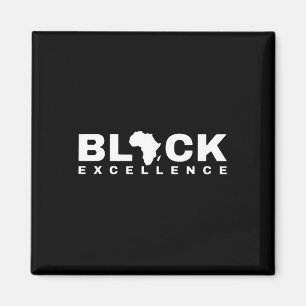 Black History Month Awareness Afro American Melani Magnet