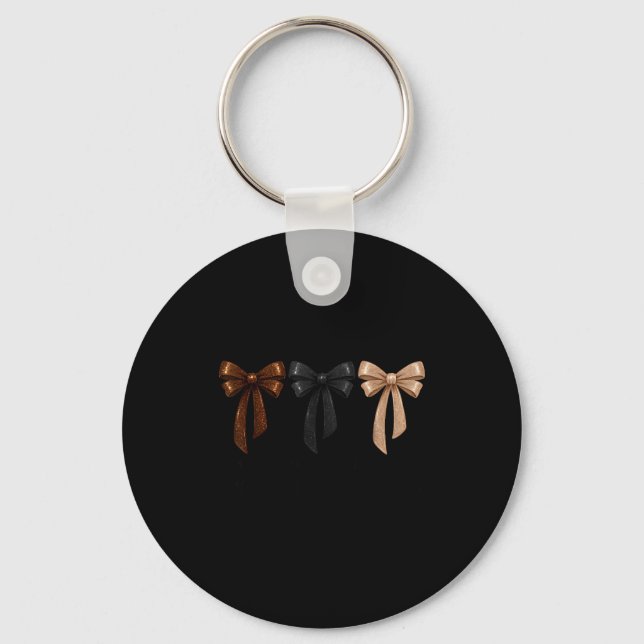 Black History Month Believe Achieve Succeed Melani Keychain (Front)