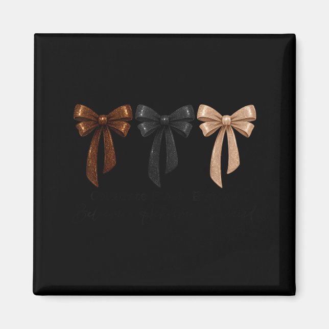 Black History Month Believe Achieve Succeed Melani Magnet (Front)