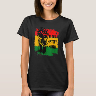 Black History Month BHM African For Men Women & Ki T-Shirt