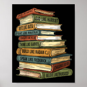 Black History Month Black History Black Black Hist Poster