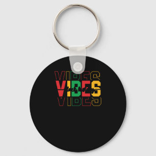 Black History Month - Black History Vibes Juneteen Keychain