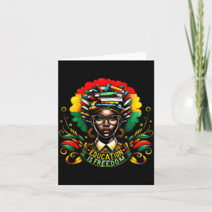Black History Month Black Leaders African American Card
