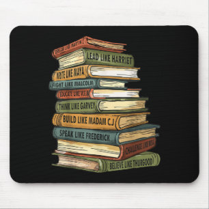 Black History Month Black Leaders African American Mouse Pad