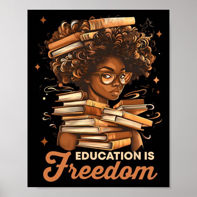 Black History Month Black Leaders African American Poster (Front)