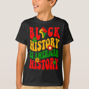 Black History Month Blm Melanin Pride African Ame  T-Shirt