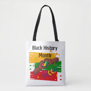 Black History Month Celebrating Rise Together  Tote Bag