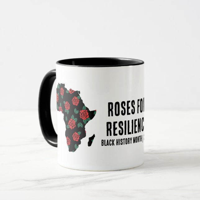 Black History Month Coffee Mug For Custom Gift (Front Left)