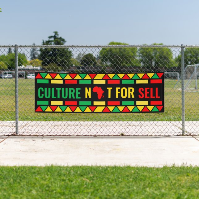 Black History Month, Culture not For Sell  Banner (Insitu)