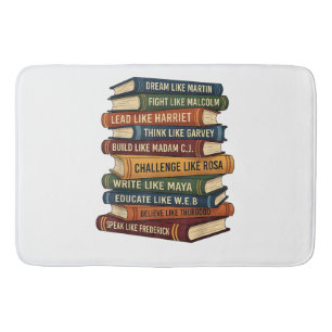 Black History Month Dream Bath Mat
