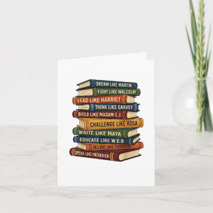 Black History Month Dream Holiday Card