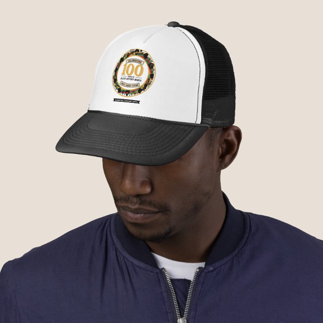 Black History Month Embroidered Heritage Dad Hat (In Situ)