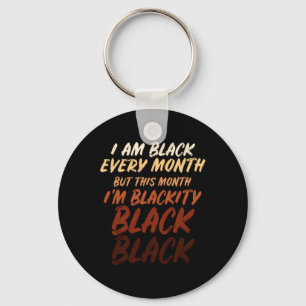 Black History Month Empowerment Black Pride Mens A Keychain