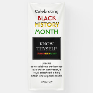 BLACK HISTORY MONTH Event Photo Template Vertical Banner