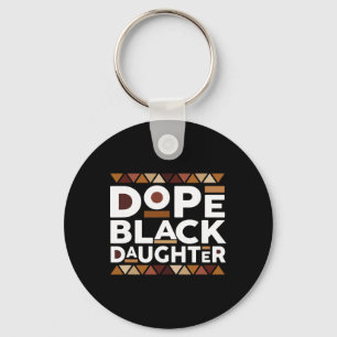 Black History Month Family Matching Drug Black Dau Keychain