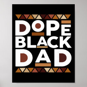 Black History Month Family Matching Melanin Drug B Poster