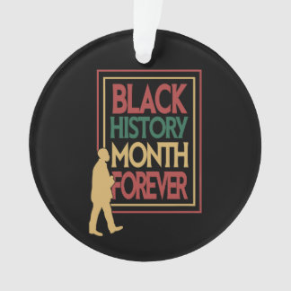 Black History Month Forever Typography